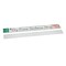 Dry Erase Sentence Strips, White, 1-1/2" X 3/4" Ruled, 3" x 24", 30 Strips